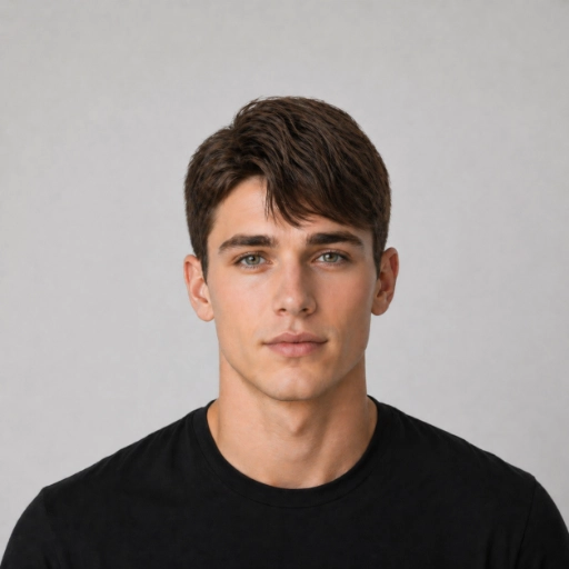 Side-Part Crop