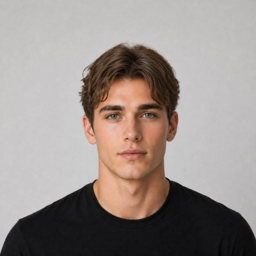 Wavy Middle Part