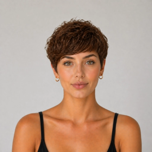 Chic Wavy Pixie
