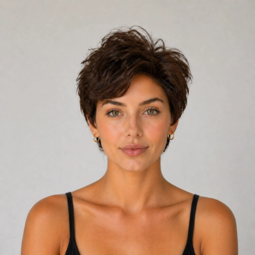 Fluffy Pixie Cut