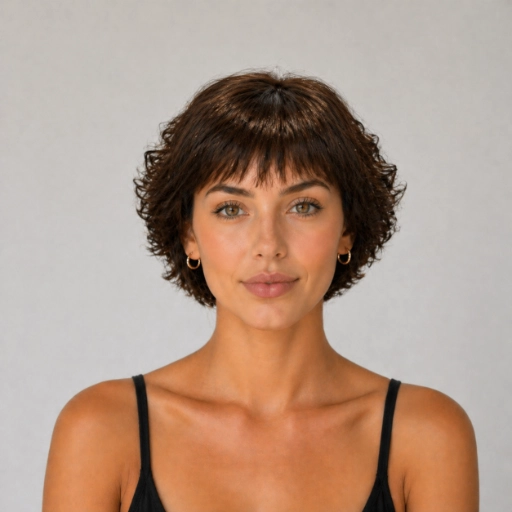 Playful Curly Bob