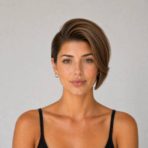 Side Part Comb Over With High Fade