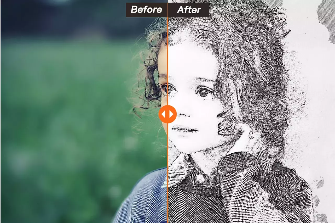 The effect after converting an image to a painting
