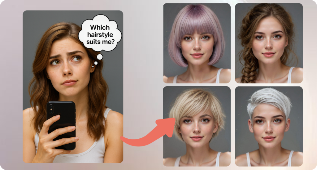 TryOnHairstyle: Frisuren in Sekunden wechseln dank KI