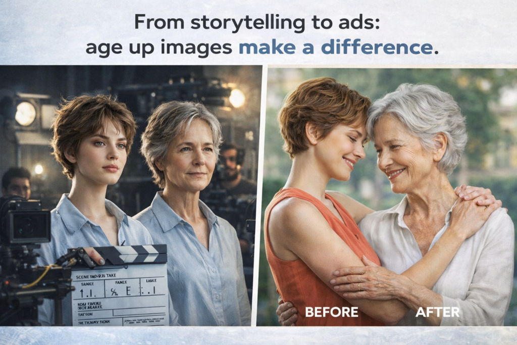 Creative uses of age up image ai in storytelling and visual marketing