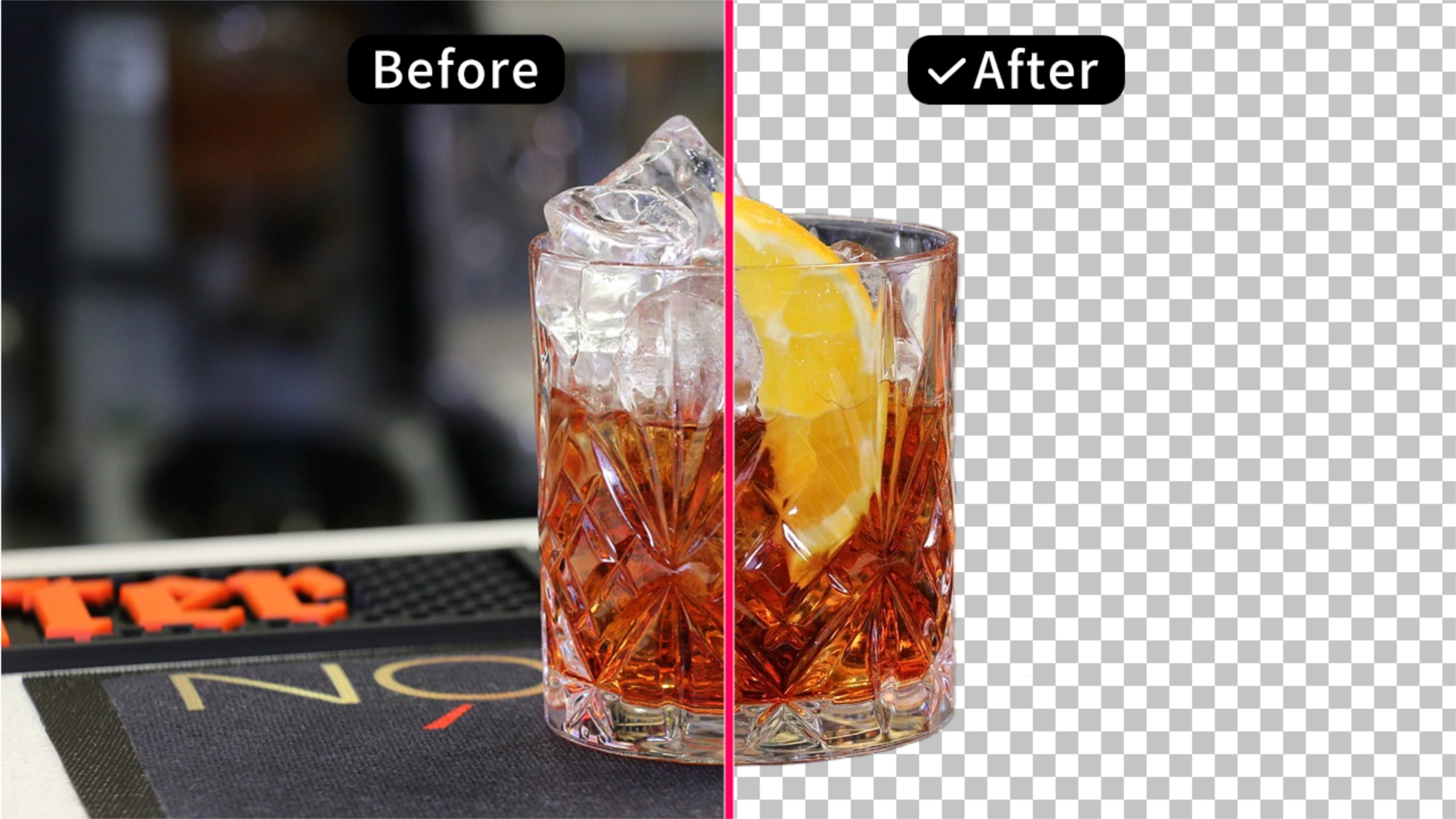 Remove backgrounds from product images with AI to highlight key features