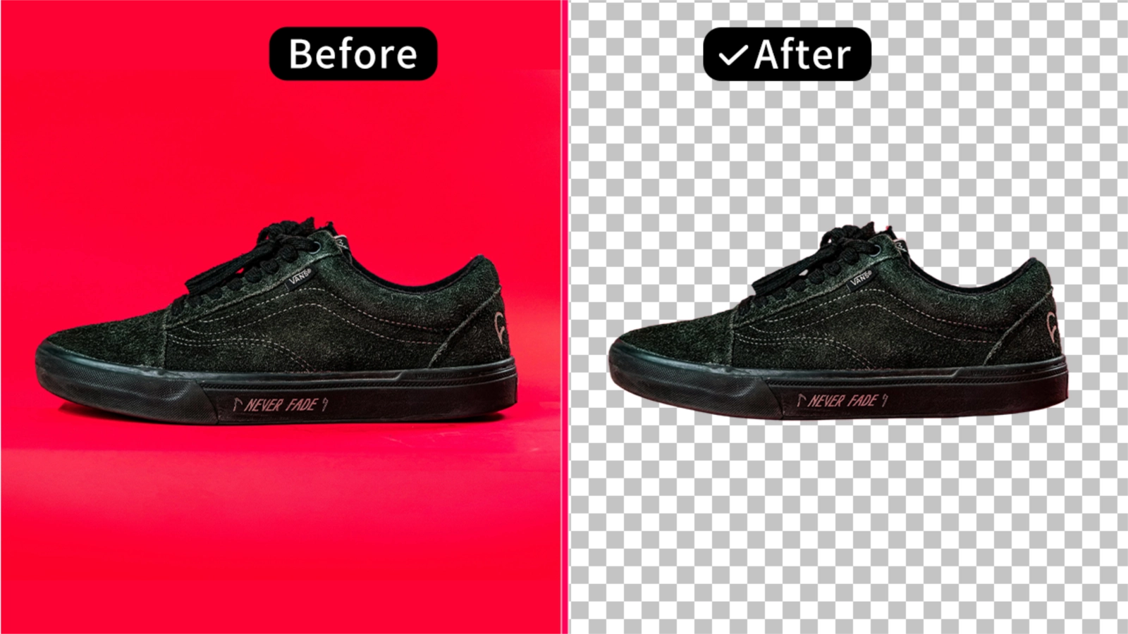 Remove background from product images - Create professional product images