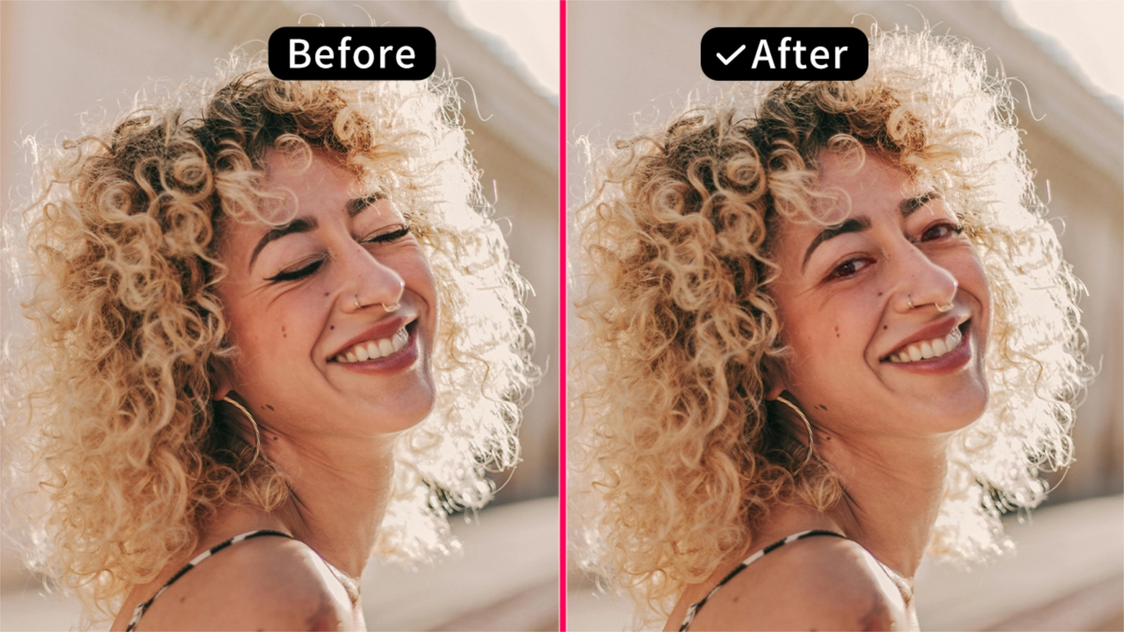 How to change closed eyes to open eyes in photos