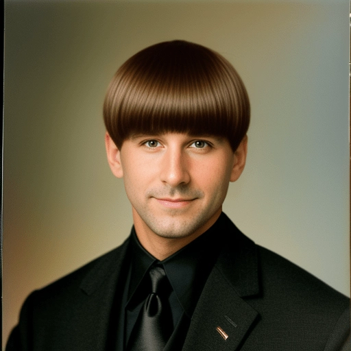 Blunt Bowl Cut Frisur Bild