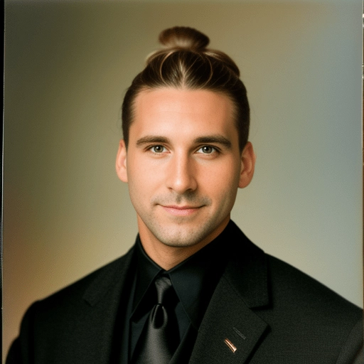 Man Bun hairstyle image