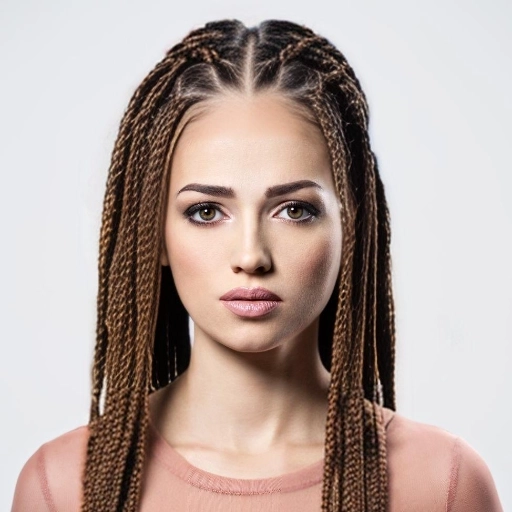 Image de coiffure en cornrows