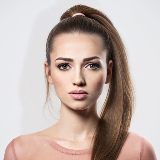 Image of Ponytail hairstyle