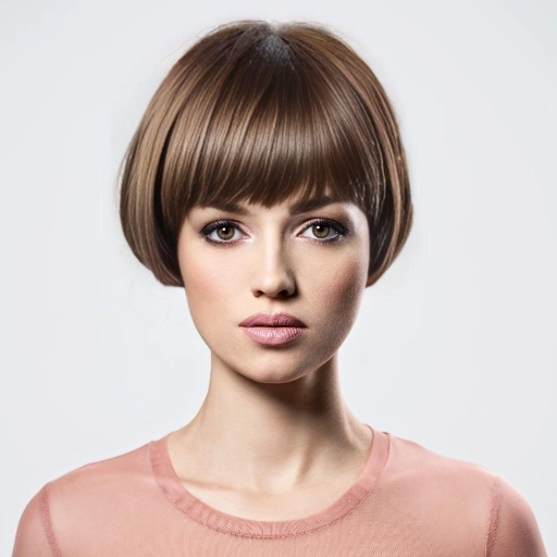 Image de coiffure Bob court net