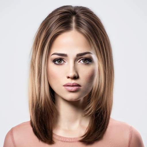 Image of Shoulder Length Straight hairstyle