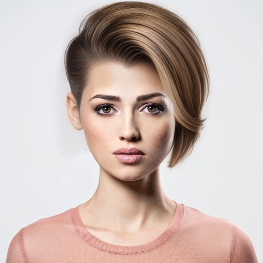 Image of Side Part Comb-Over Hairstyle With High Fade