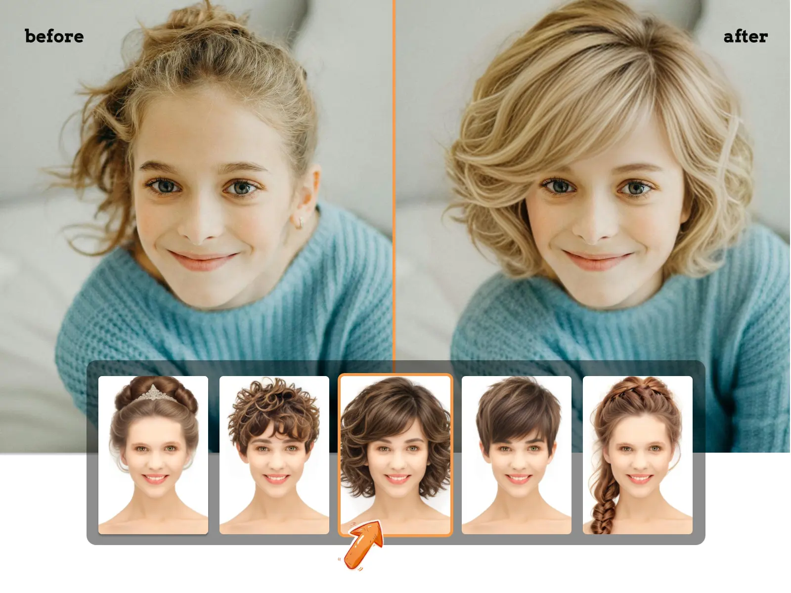 Try On Haircuts with Our Free AI Hairstyle Changer Tool